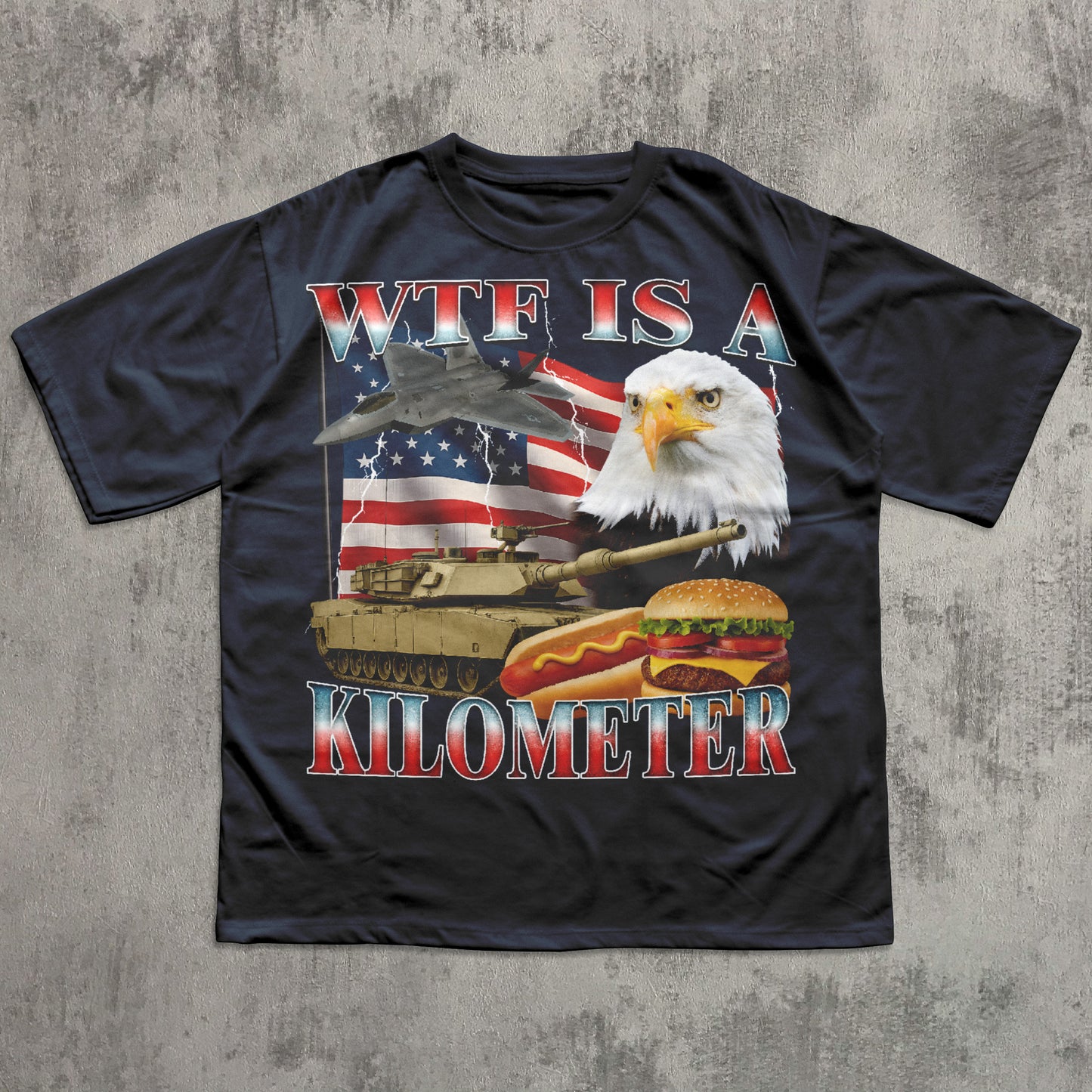 90s Retro WTF is a Kilometer T-shirt, American Eagle Shirt, Funny Meme Shirts, USA Flag Tshirt, 4th of july gifts