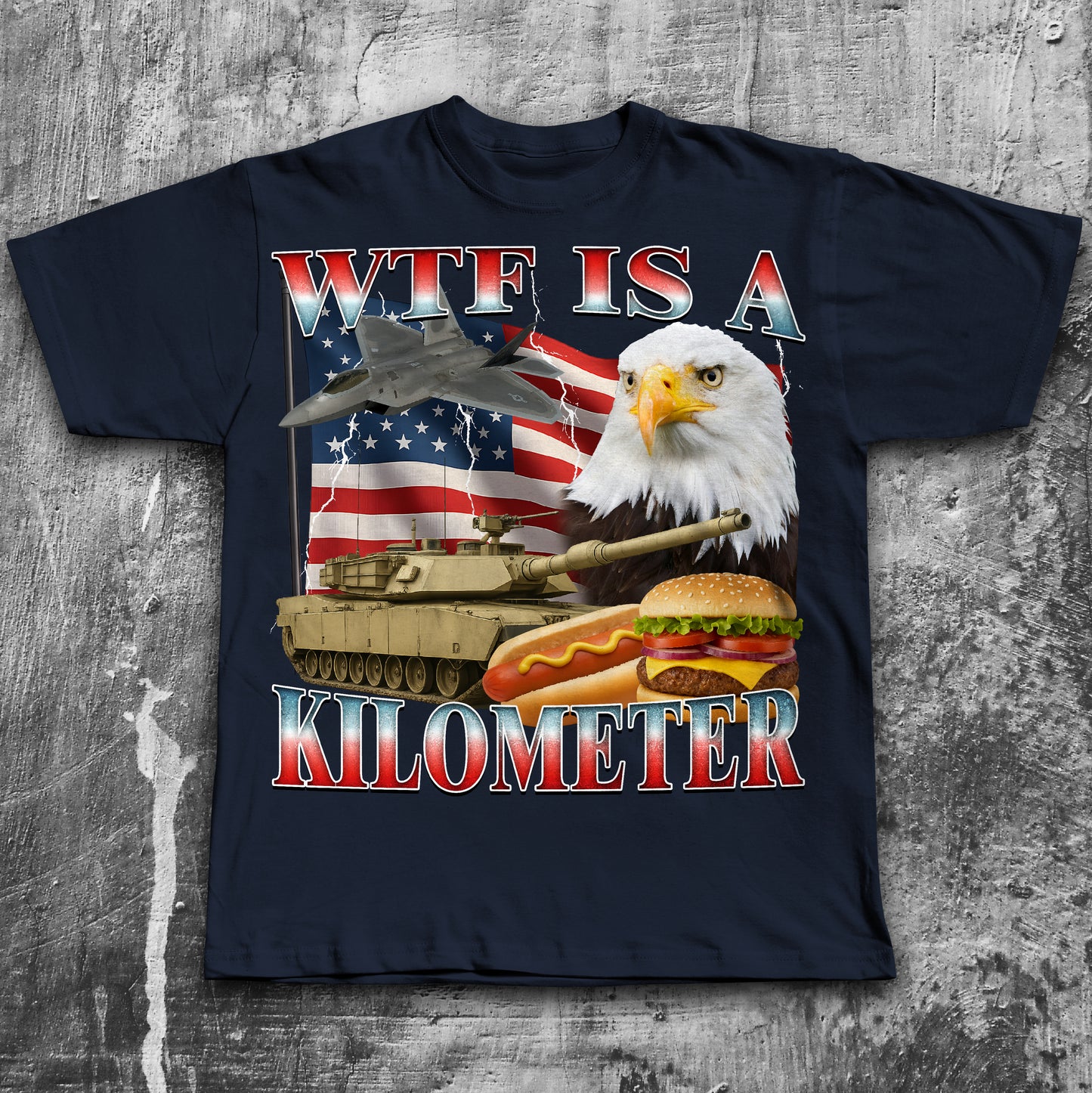 90s Retro WTF is a Kilometer T-shirt, American Eagle Shirt, Funny Meme Shirts, USA Flag Tshirt, 4th of july gifts