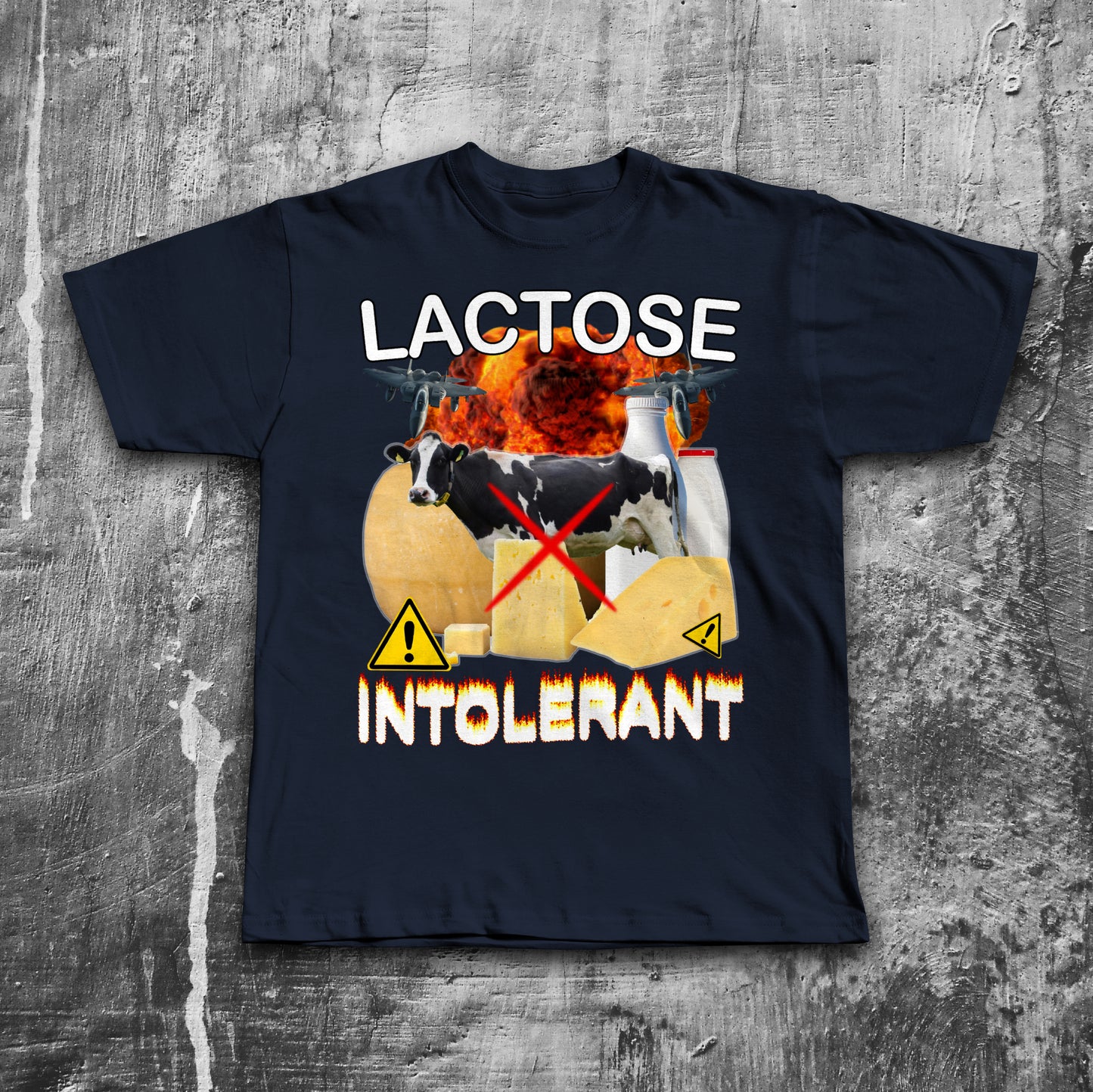 Funny Lactose Intolerant Meme T-shirt