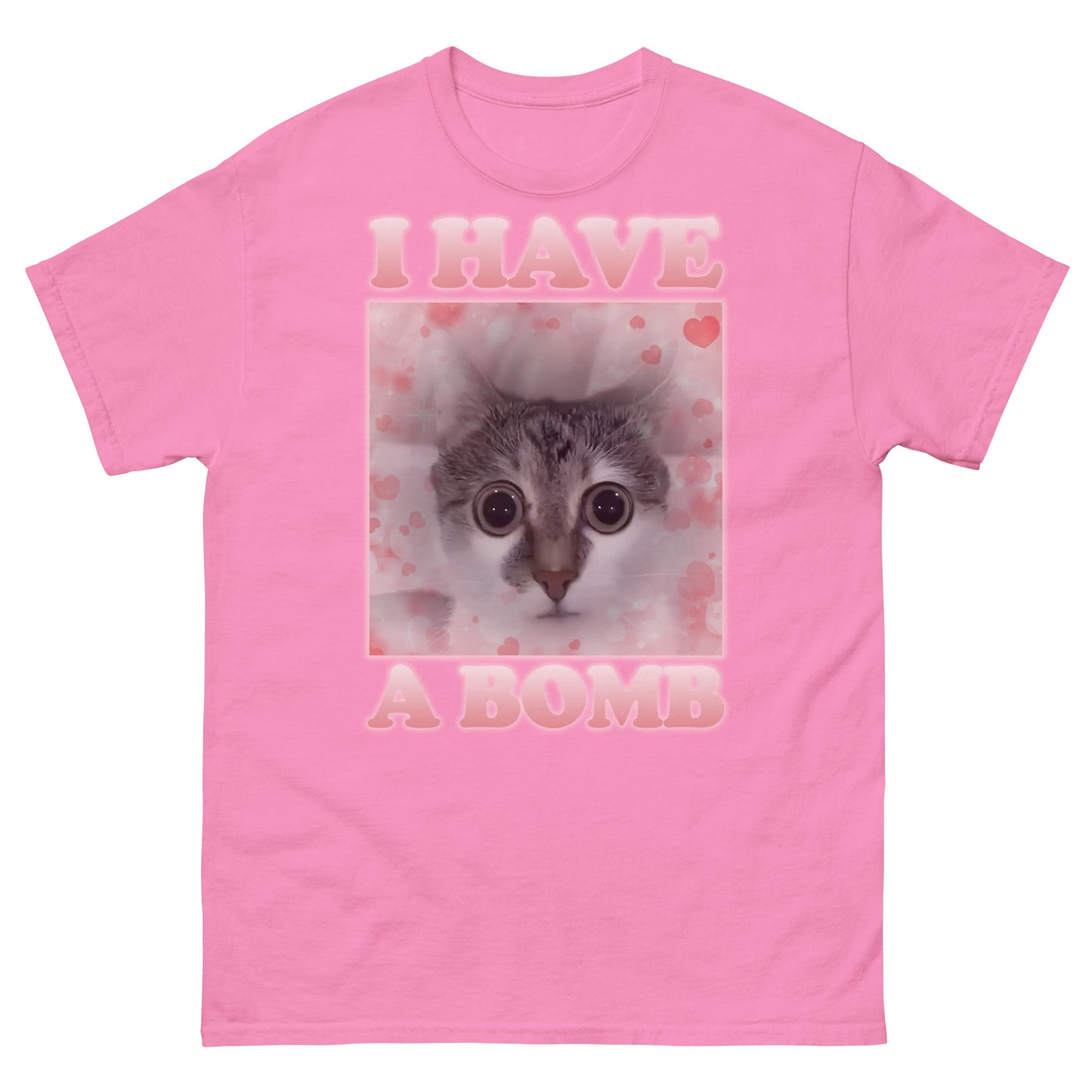 I Have a Bomb Cat Meme T-shirt