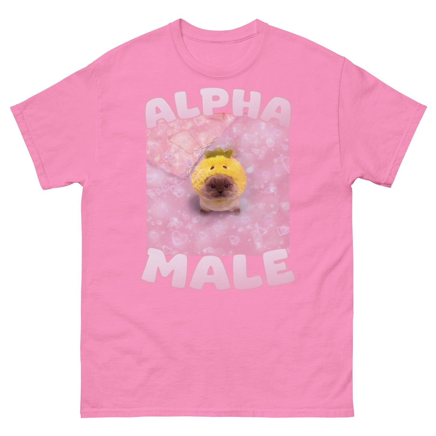 Alpha Male Funny Xiaojie Cat Meme T-shirt