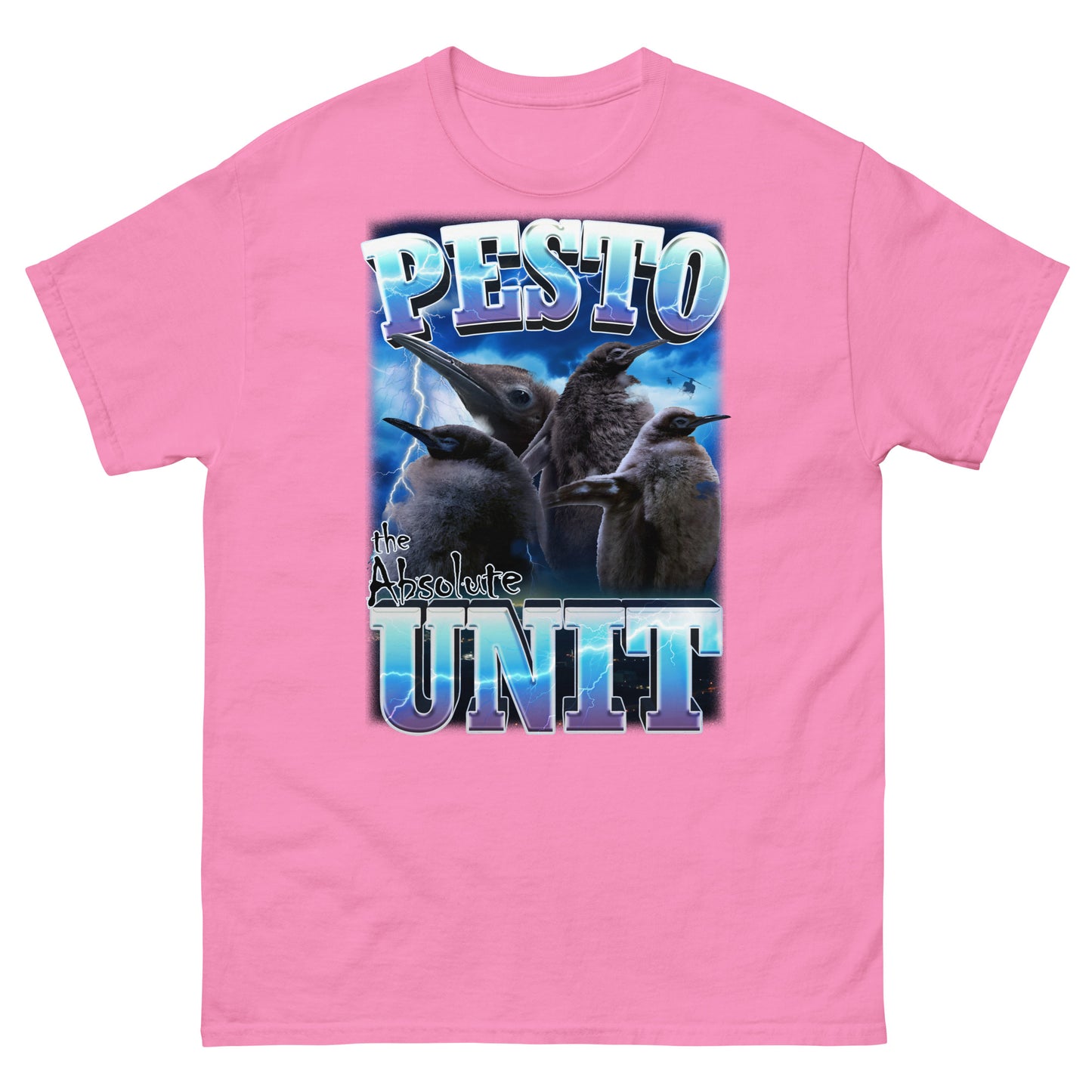 Pesto the Absolute Unit Funny Penguin Meme T-Shirt