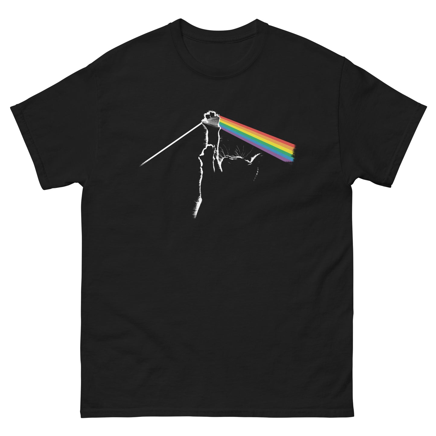 Funny Pink Cat Floyd Meme Parody T-shirt