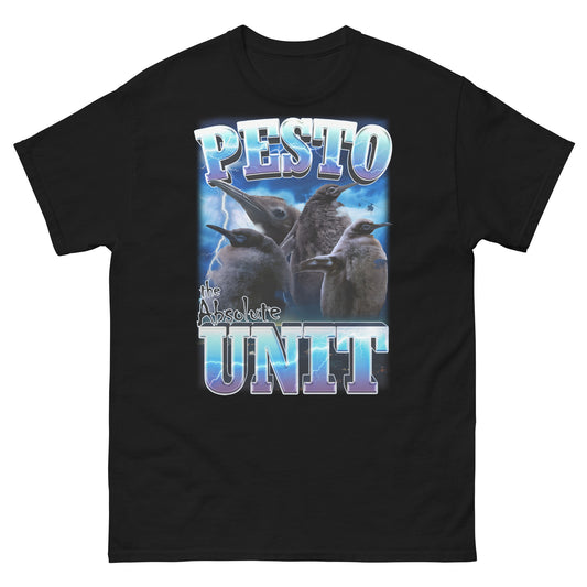 Pesto the Absolute Unit Funny Penguin Meme T-Shirt