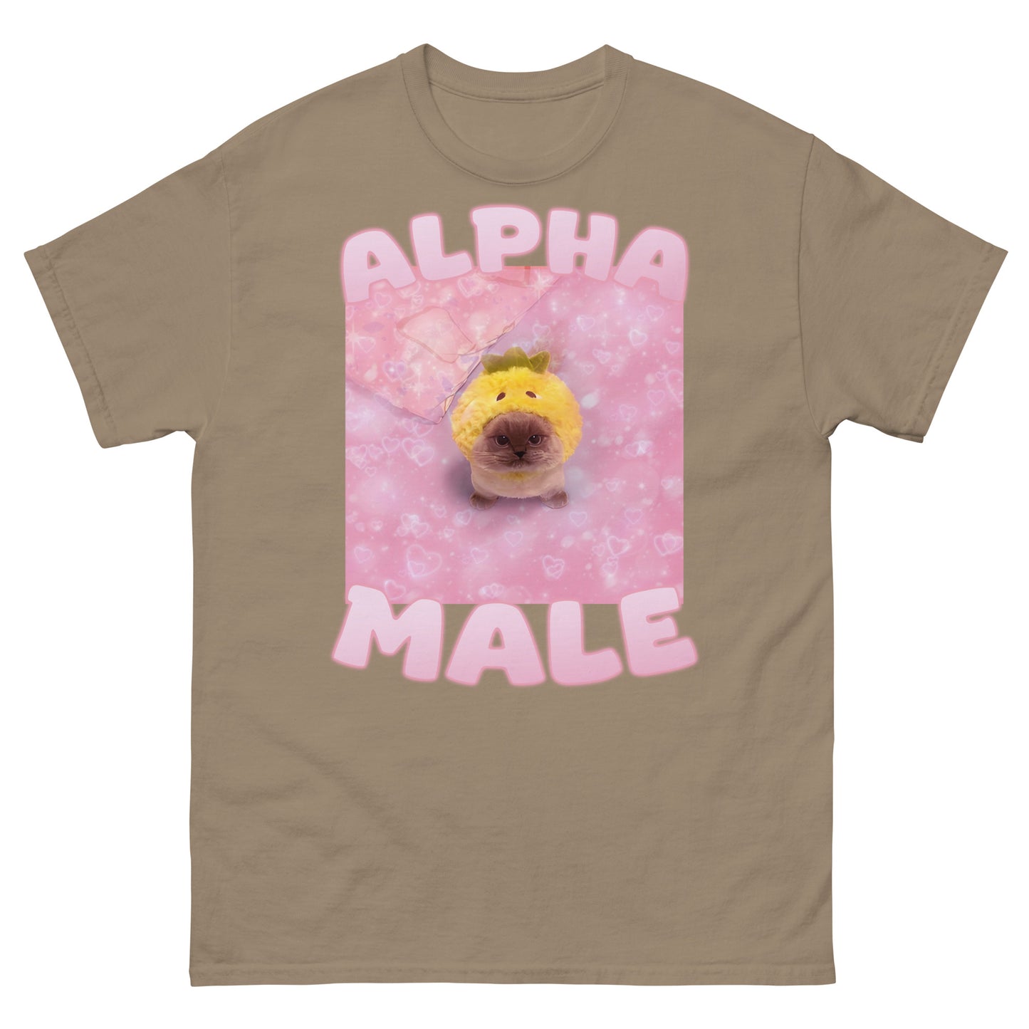 Alpha Male Funny Xiaojie Cat Meme T-shirt