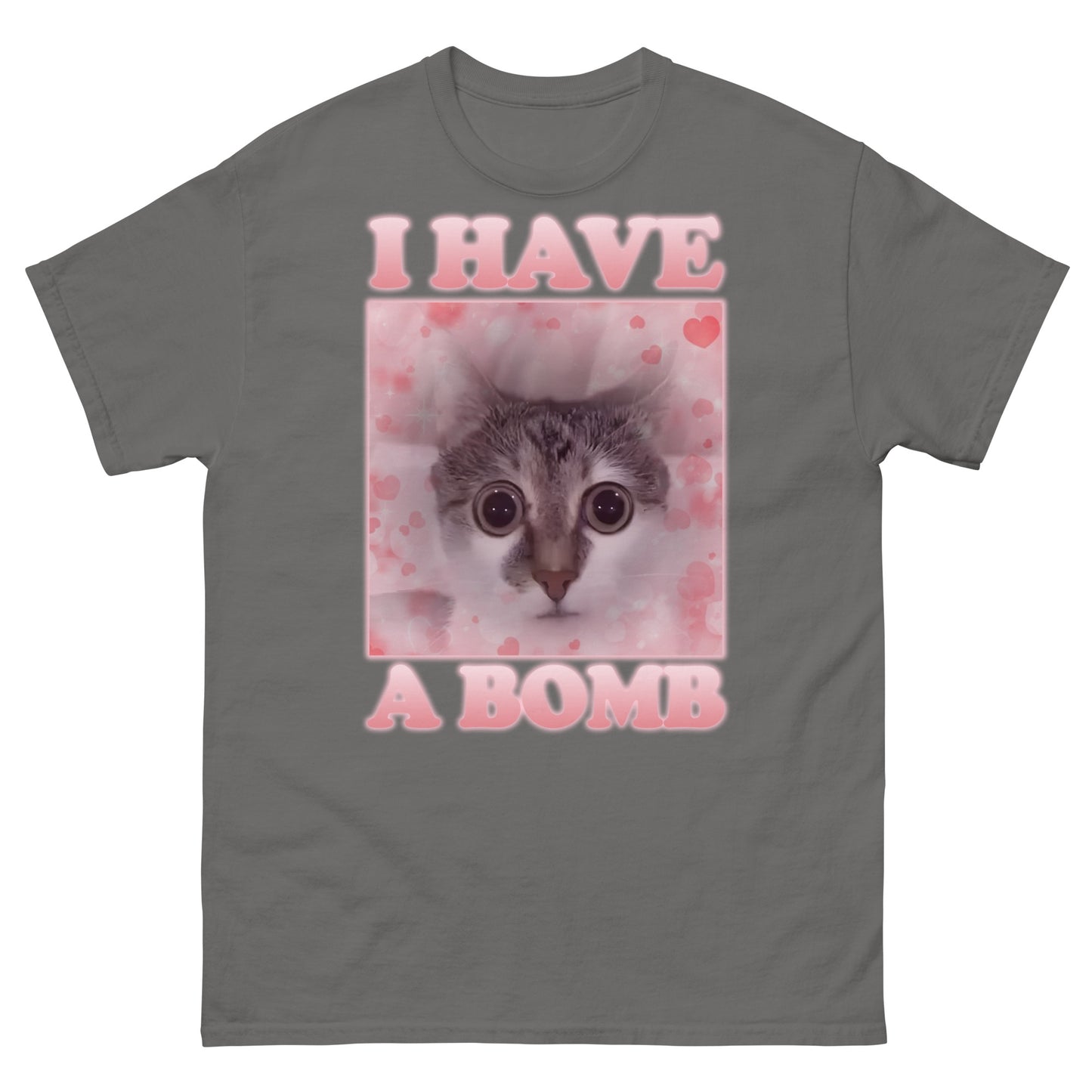 I Have a Bomb Cat Meme T-shirt