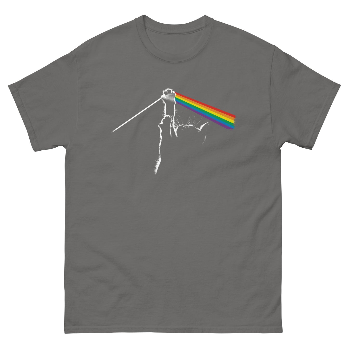 Funny Pink Cat Floyd Meme Parody T-shirt