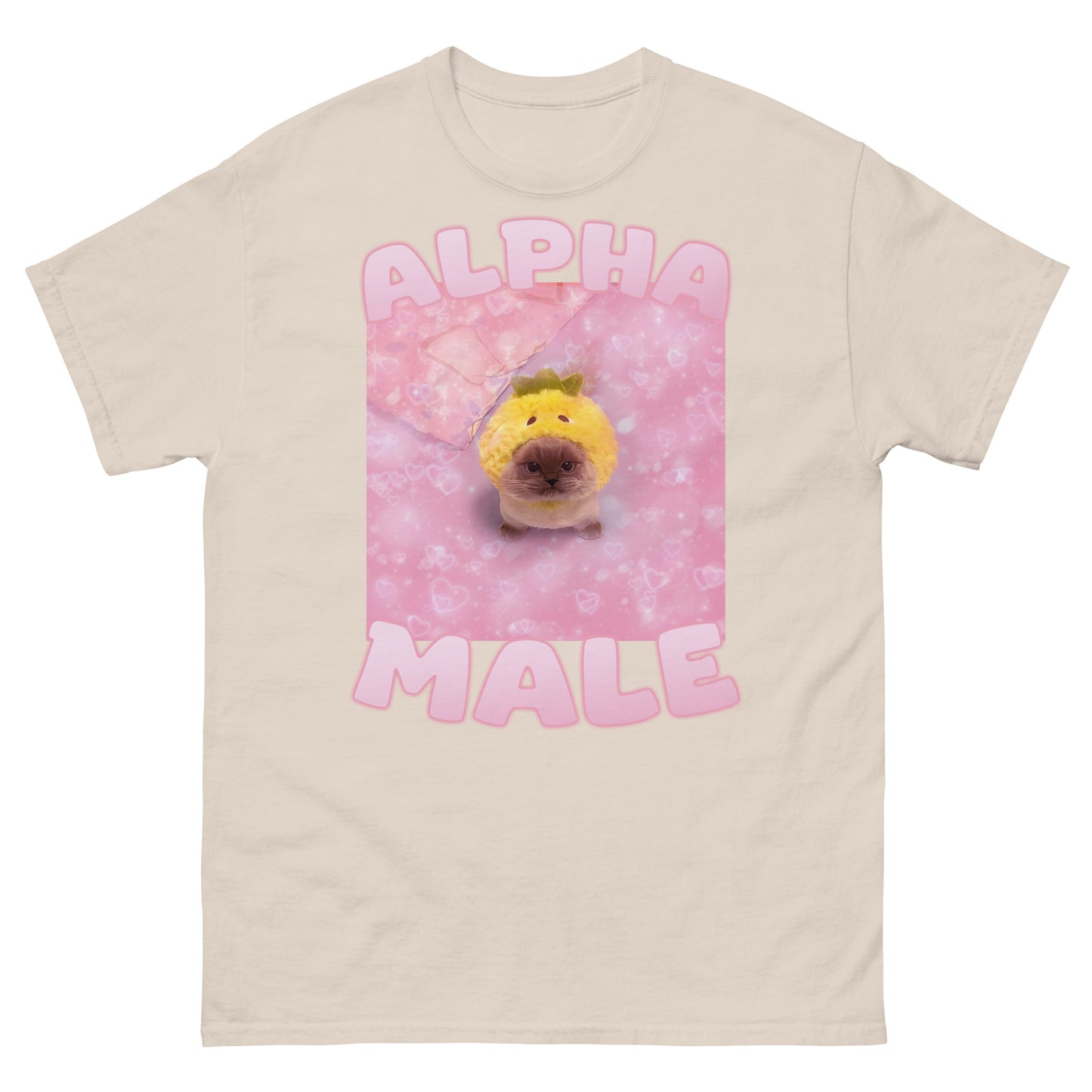 Alpha Male Funny Xiaojie Cat Meme T-shirt