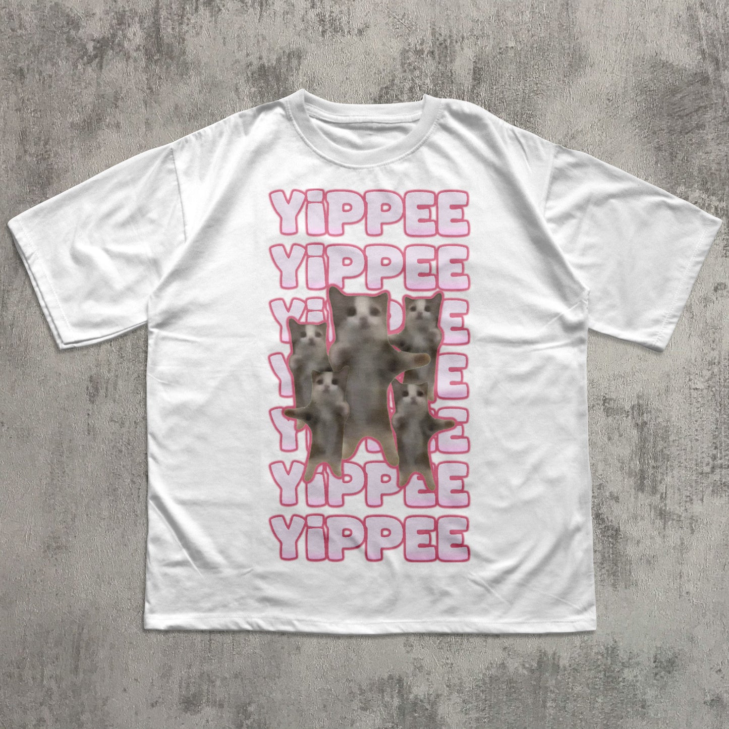 Yippee Funny Cat Meme T-shirt, Silly Cats Shirt
