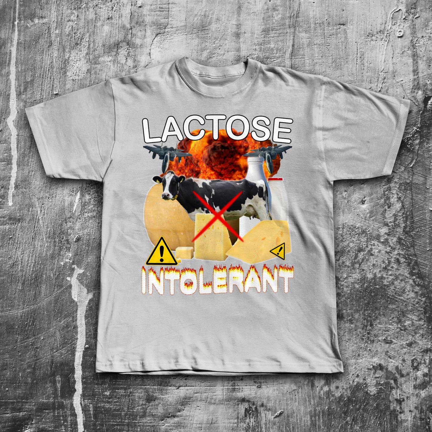Funny Lactose Intolerant Meme T-shirt